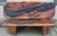 Fishing Eagle Bench